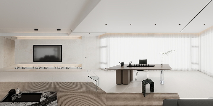 欧派全案设计任豪-如意天境17-2-704-浅色系-装修设计方案