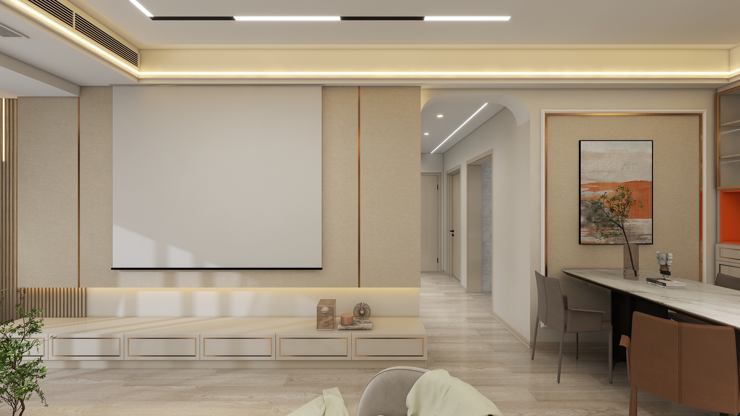 刘易杨-九棠府3室103㎡-装修设计方案