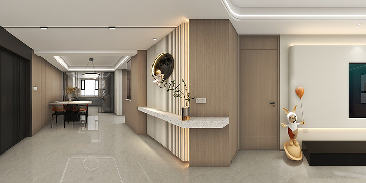 苍穹-黄-万荣四期21-2-1401-装修设计方案