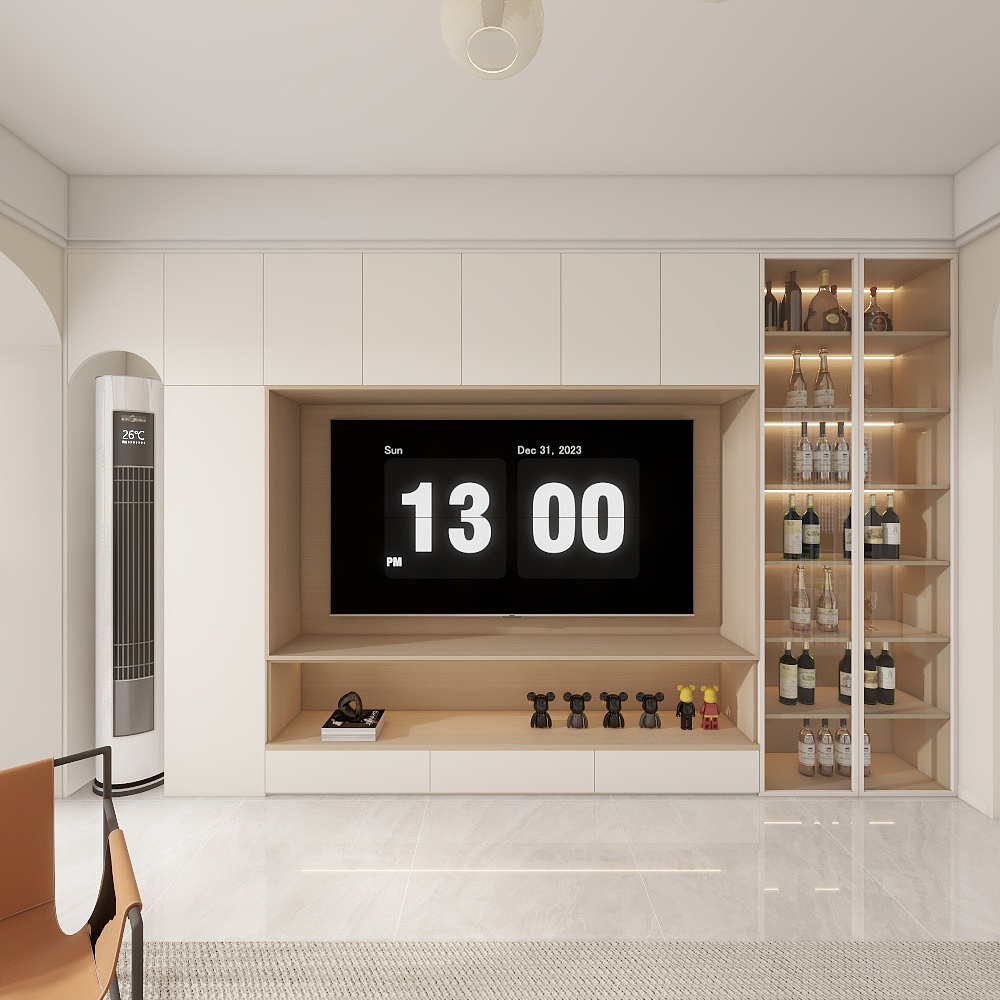 印乘-96㎡3室装修效果图