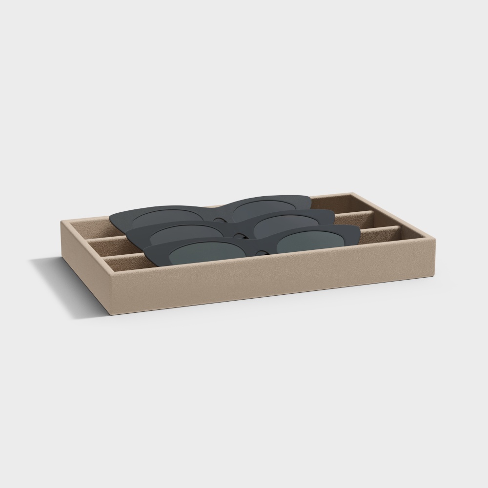 眼镜装饰盒3D模型