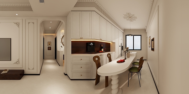 CHEN視覺空間設計--02御园13A#西单元17楼1703-3.14-装修设计方案