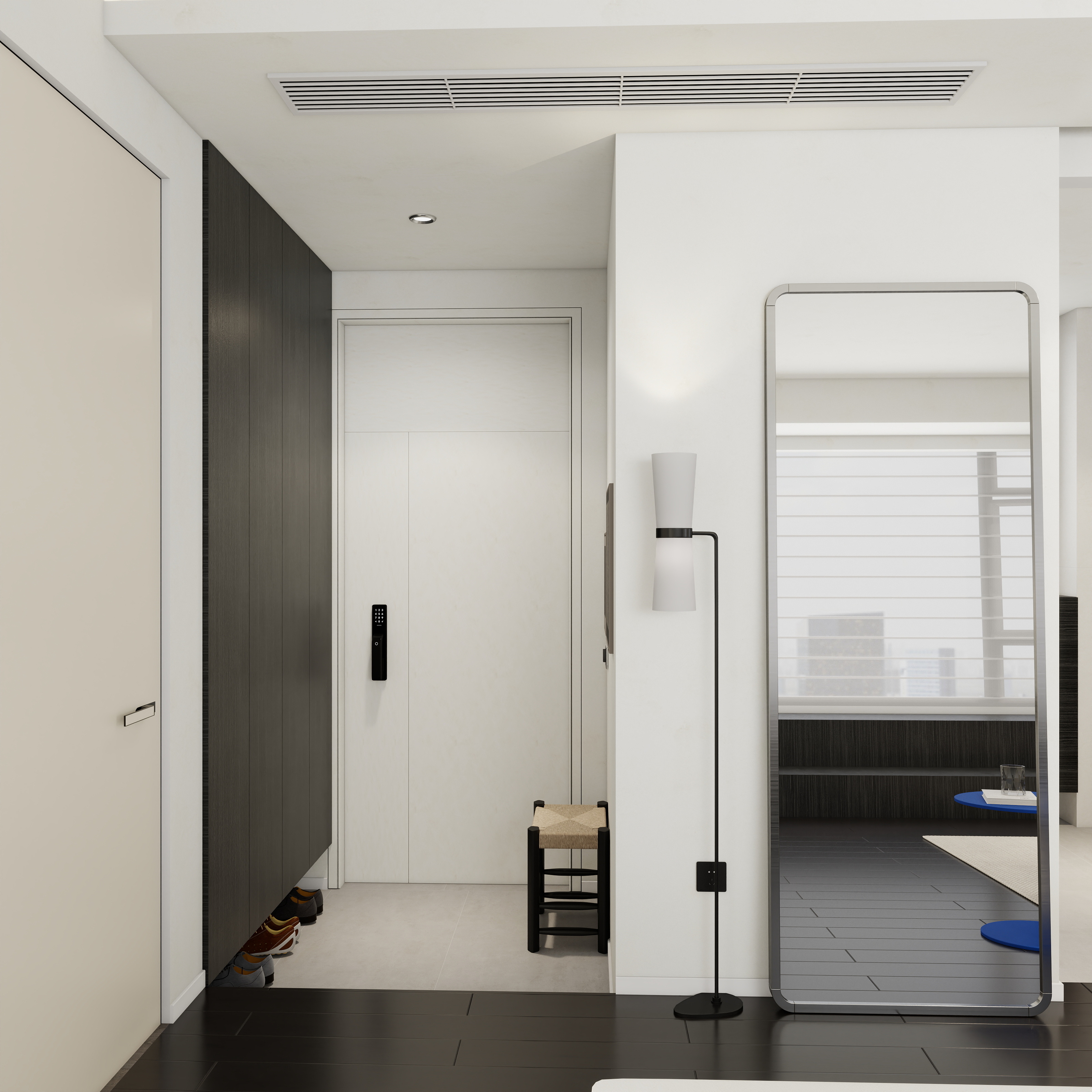 -102㎡3室装修效果图