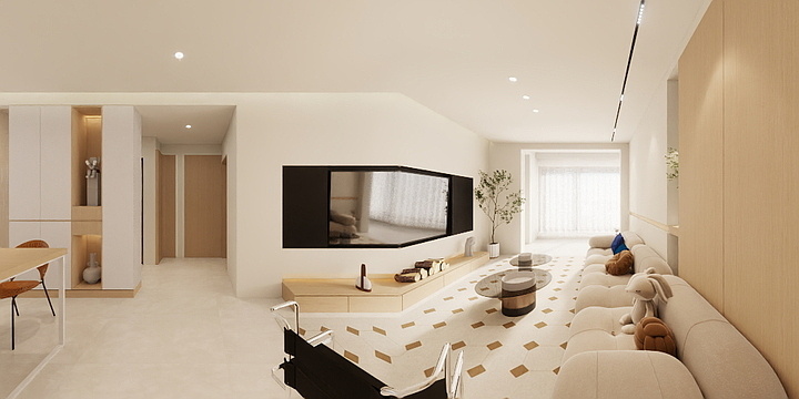 一米二八丶-建业新筑-装修设计方案