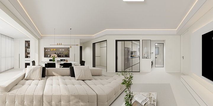 森蓝软装设计-越众悦府4-1-902张先生雅居-装修设计方案