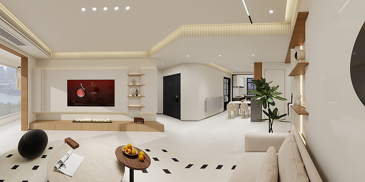 周琦琦一BK-圣邦中心花园（单姐家）-装修设计方案