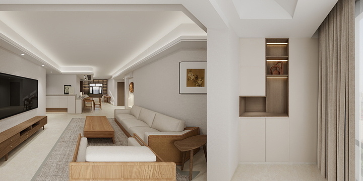 香格装饰-佳佳-杨工-「现代」-寰宇天下3期146方-装修设计方案