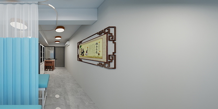 跃景装饰a常-02阳光城并州府中医店100-装修设计方案