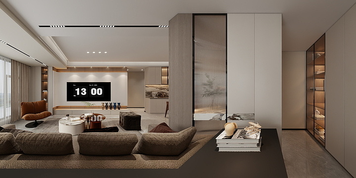 ID-Thong-中骏奶油风-装修设计方案