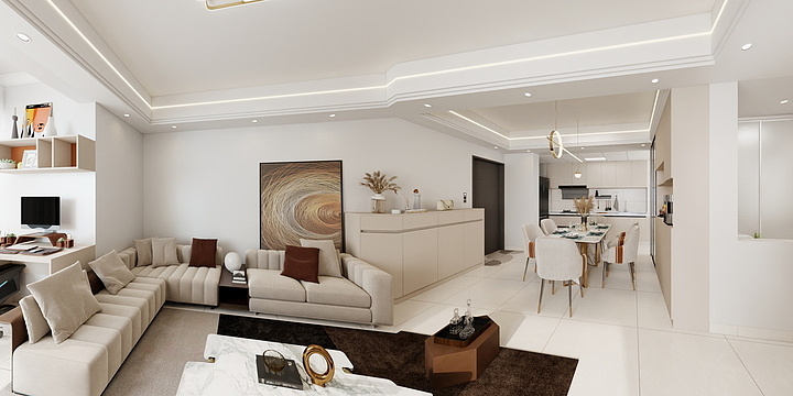 宸一设计-个旧宝华豪庭B-2201-改-装修设计方案