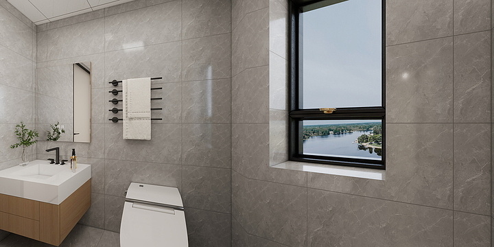 金盾整装154-幸福城4-1-1801 无主灯-装修设计方案