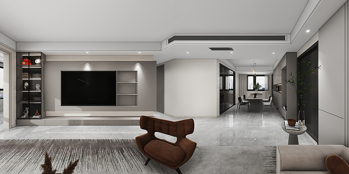 屿你空间设计-世纪景园中区11-5-西-二改-装修设计方案