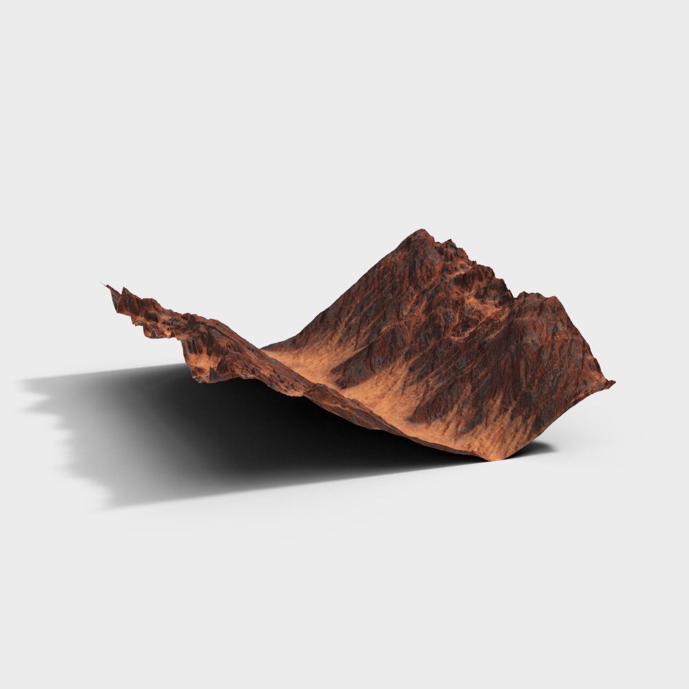 丹霞地貌3D模型