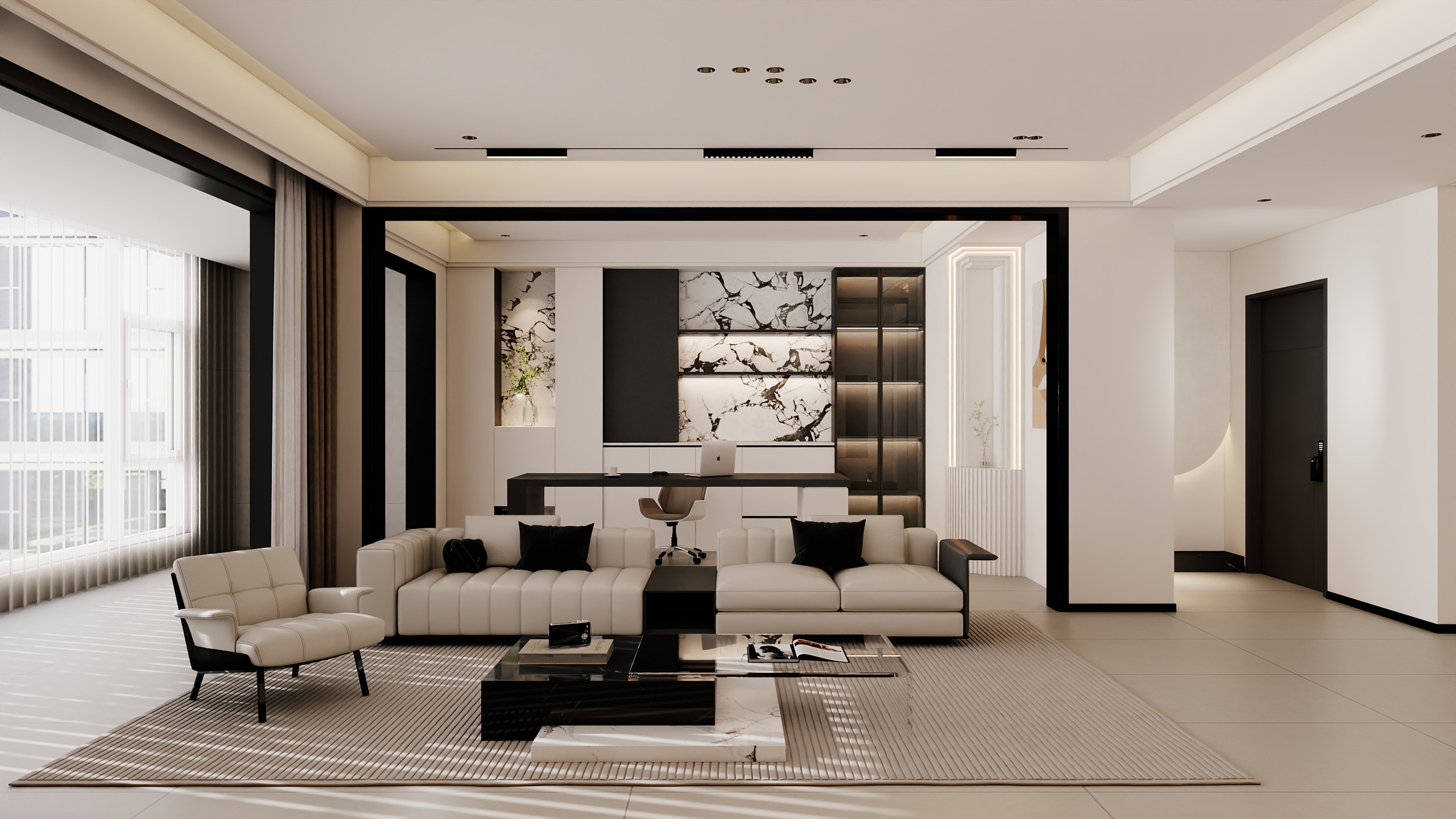 执迷不悟丶-滨河一品++简约-装修设计方案