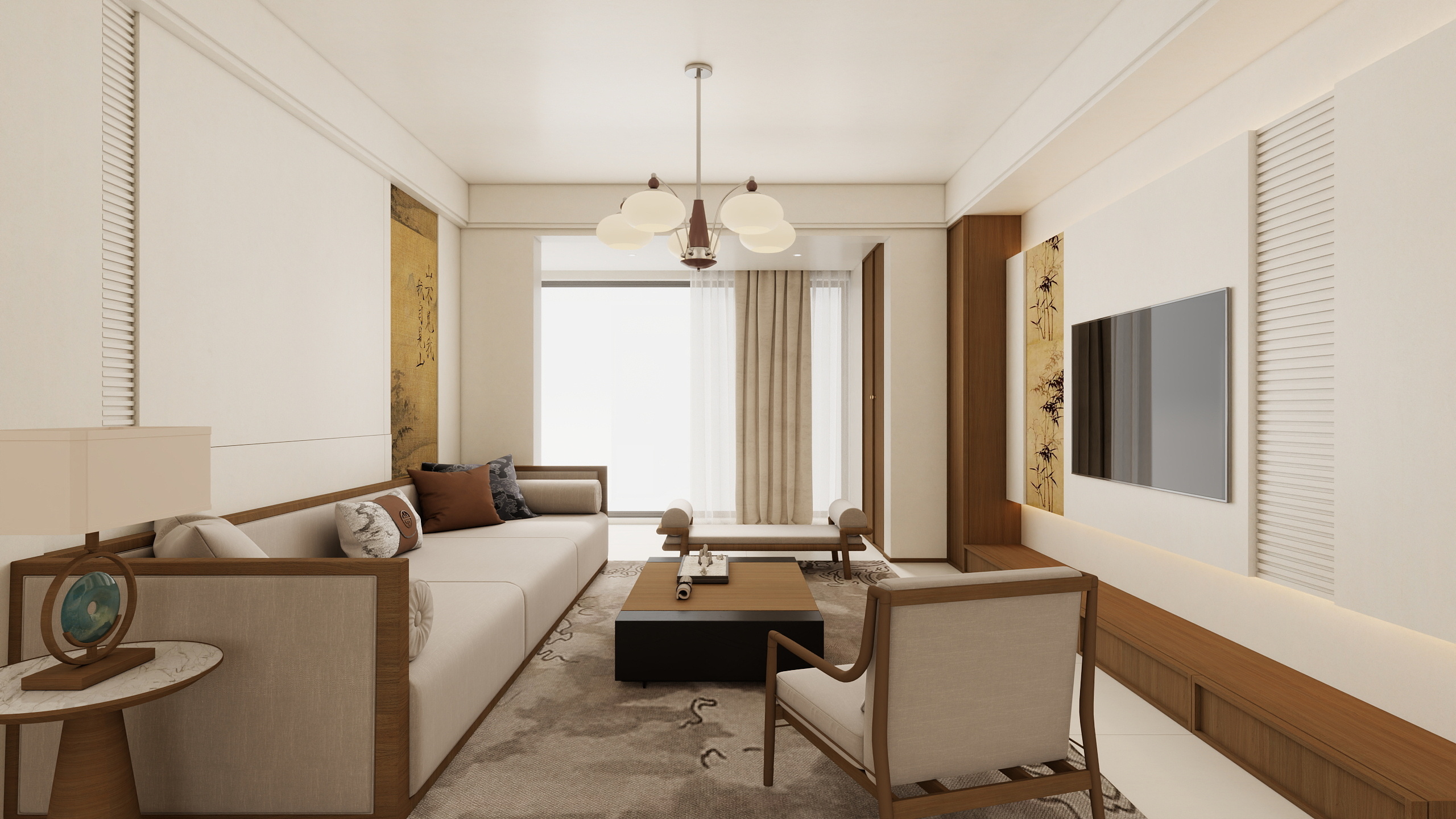 Jerry-空间设计-宋氏风格-装修设计方案