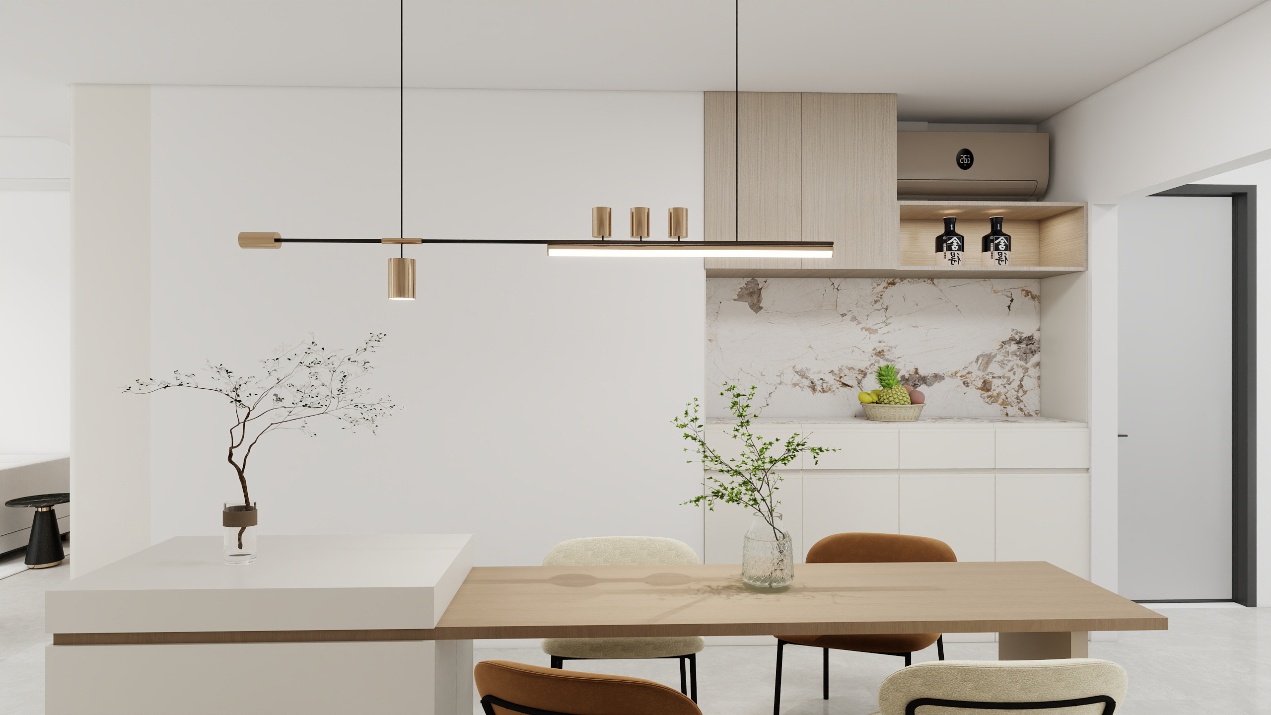 玫瑰与山海-罗宾森 孙总雅居2#3302-装修设计方案