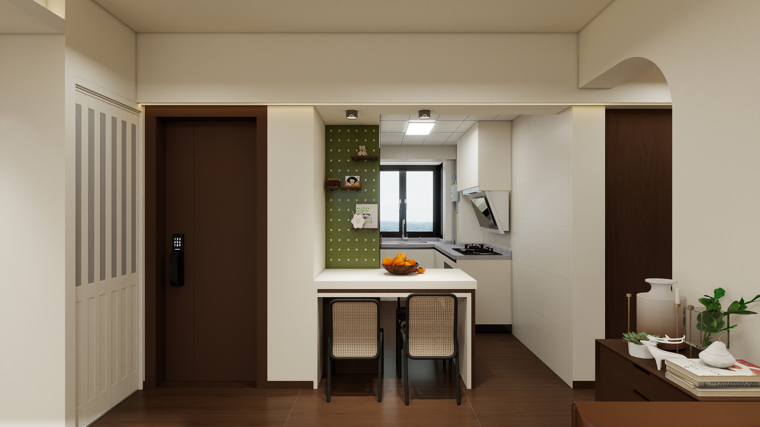 爱书不爱看-现代中古风格-装修设计方案