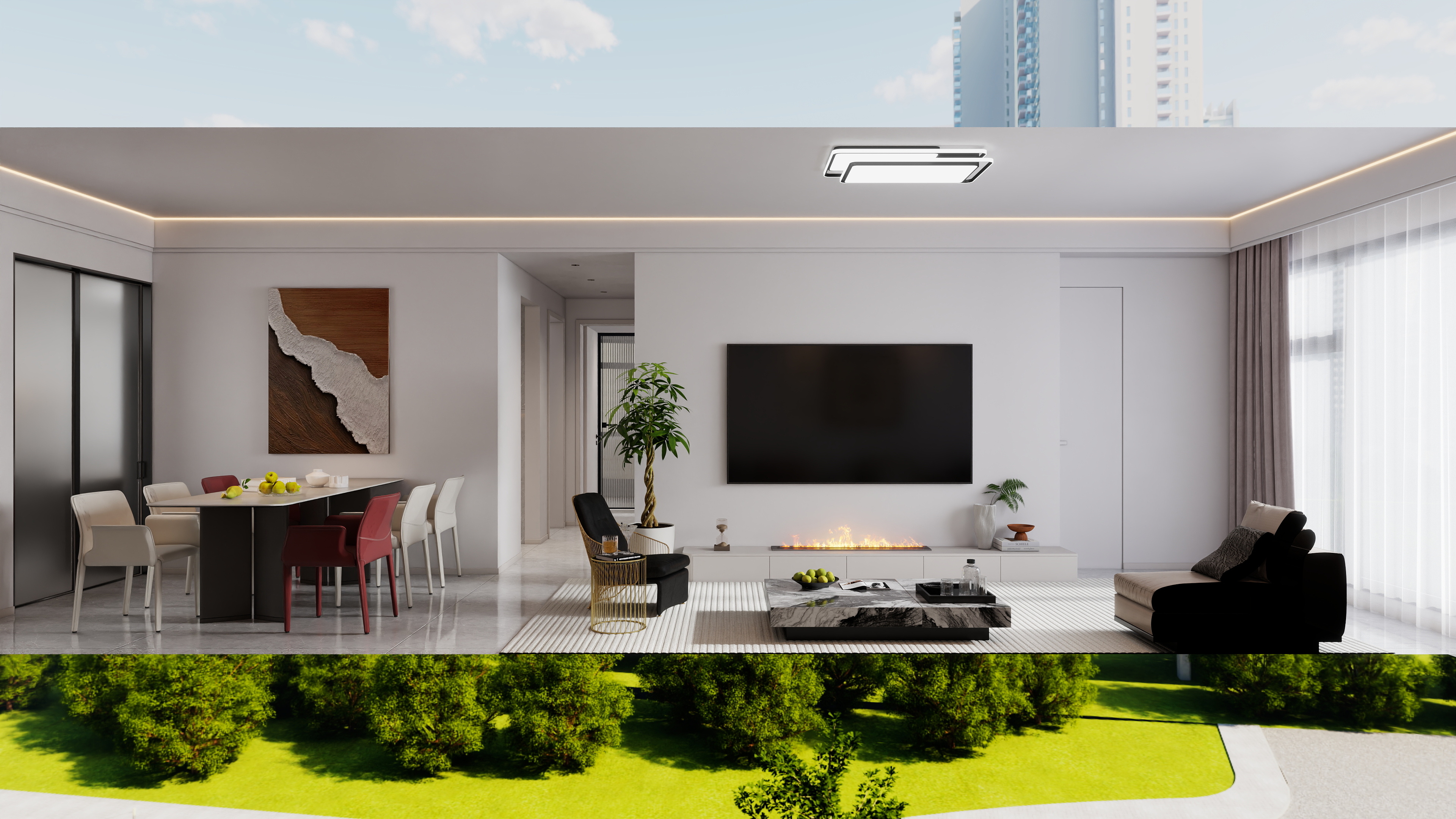 星雨视觉-翡翠城 7-31-2极简-装修设计方案