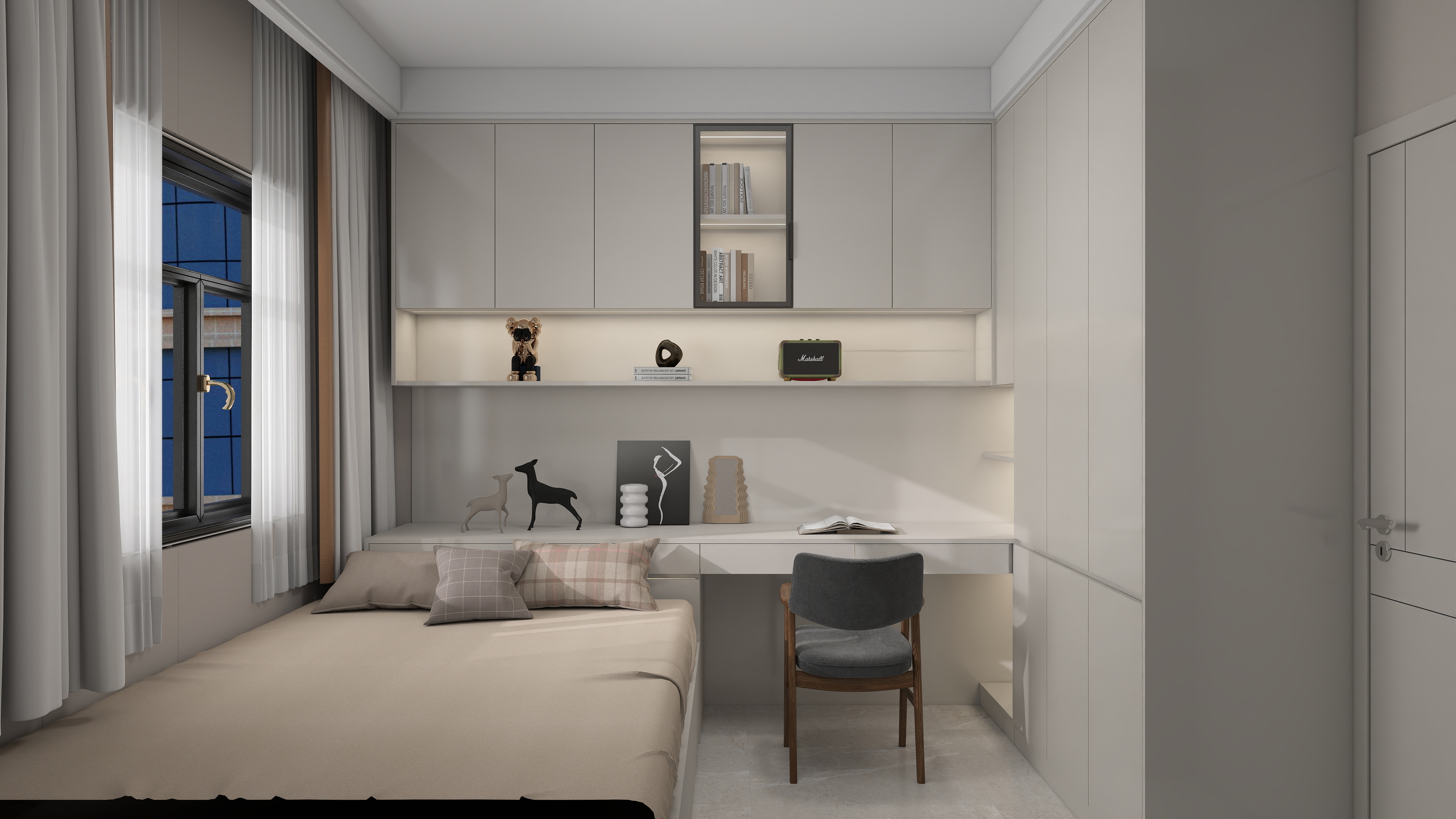 不会种庄稼的农民-海川公馆6-2-1201第二方案-装修设计方案