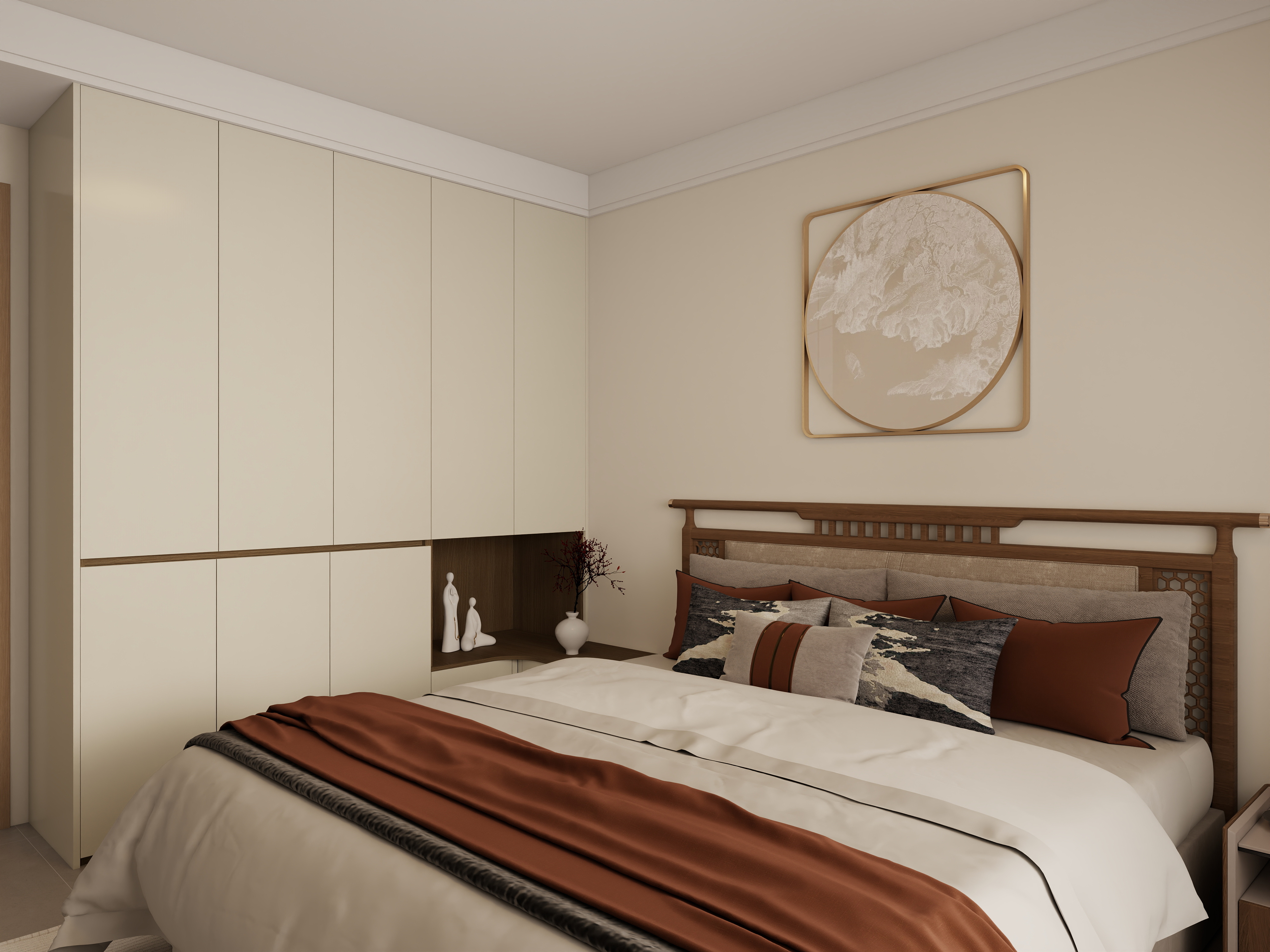 全案设计老都-济宁、陈总-168㎡4室装修效果图