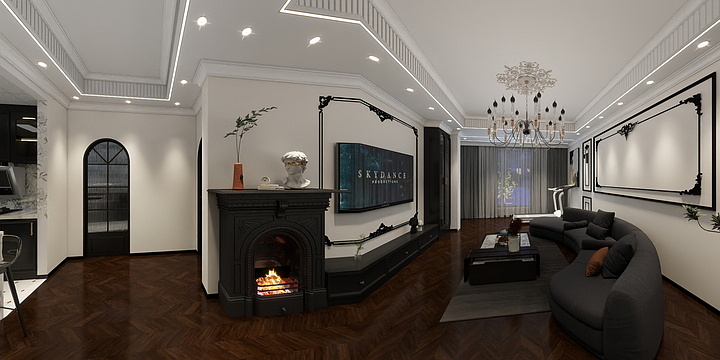 新疆绿派装饰设计有限公司-绿城玉园 阿迪力江-装修设计方案