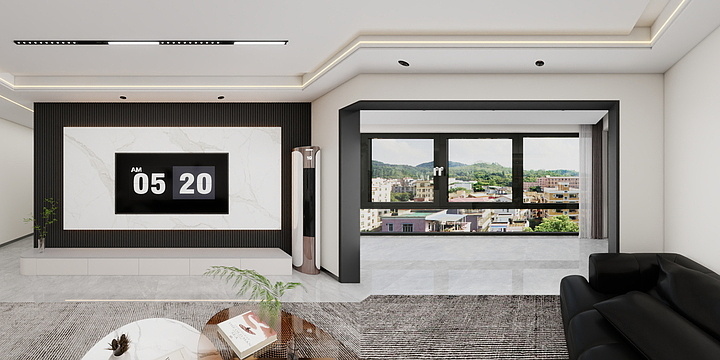 戮力同心JPuW-彩虹郡01户型-装修设计方案