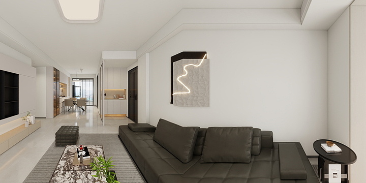 阿良良木不语-常庄120㎡-装修设计方案