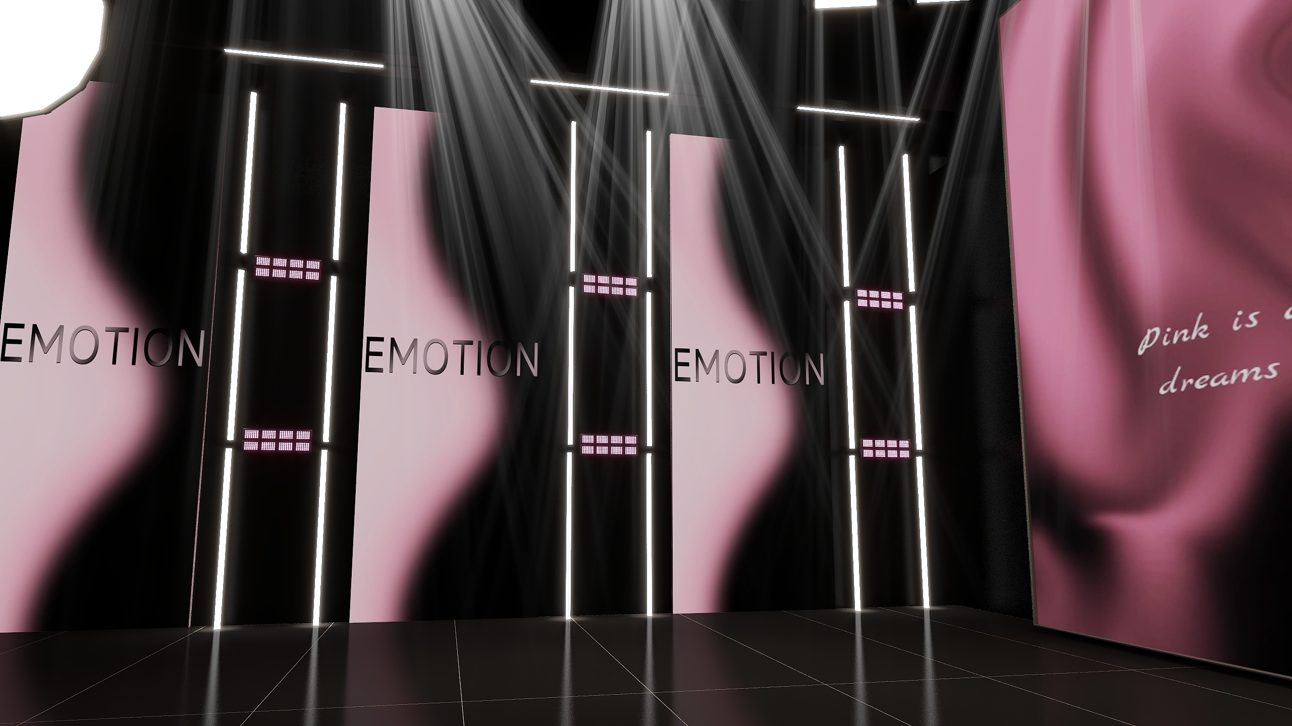 桔子皮U-舞台直播间-装修设计方案