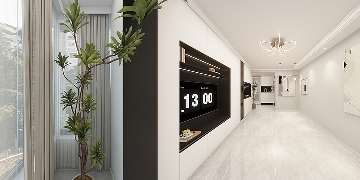 元宇宙概念空间-顺义区三山小区-装修设计方案