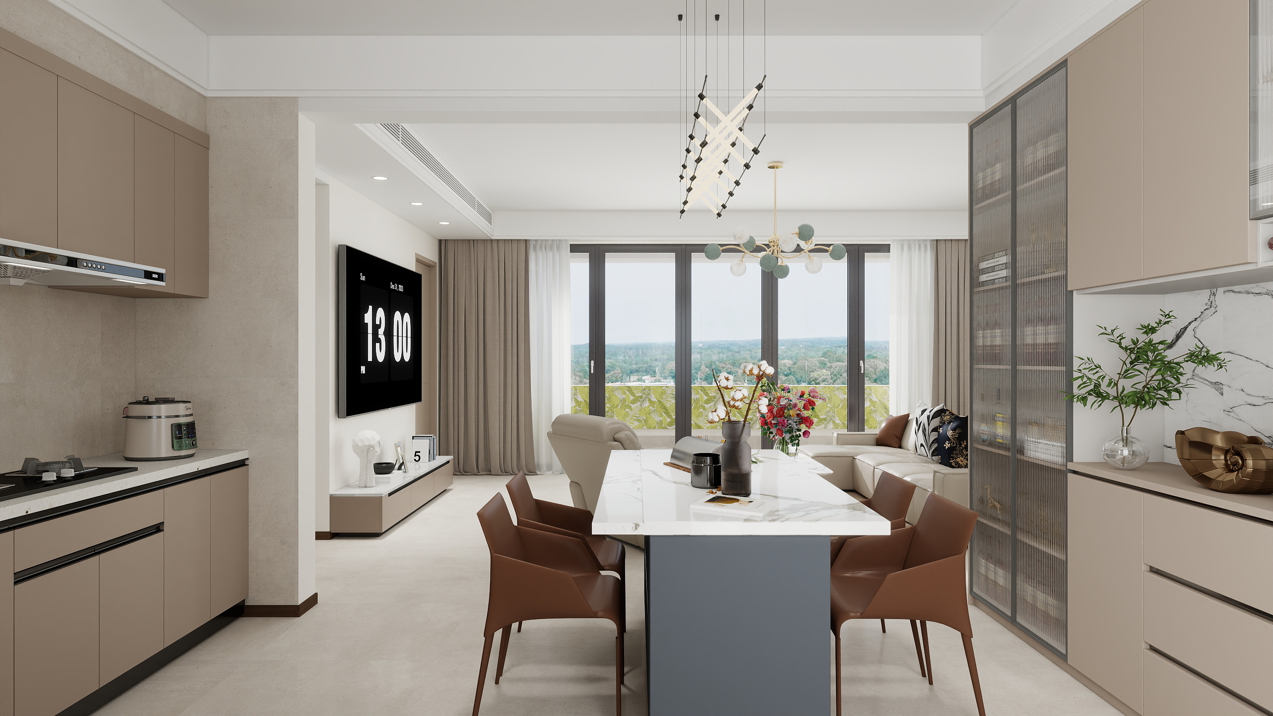 简栖-华发风范19号 128平-装修设计方案