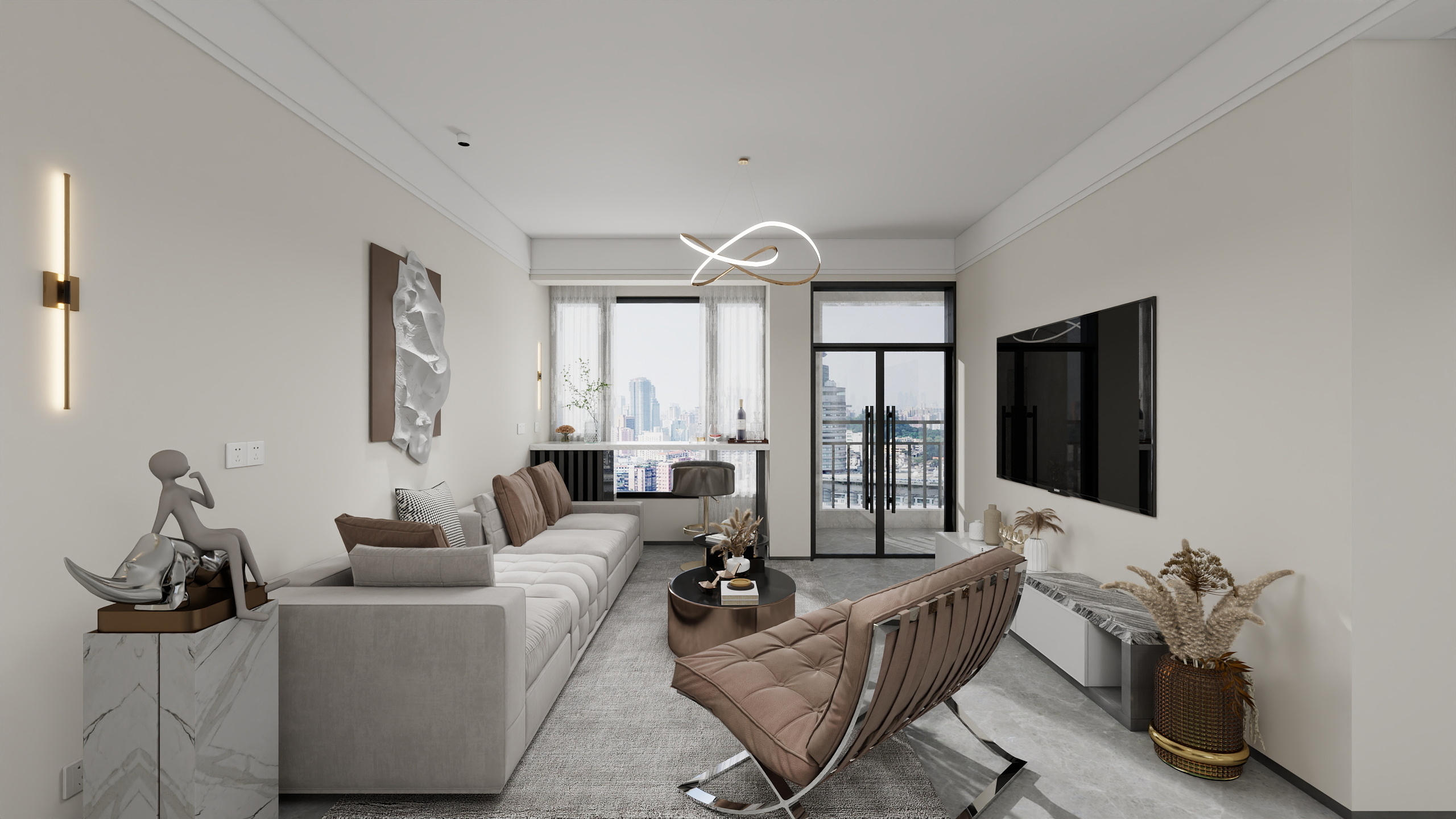 艾有为-140㎡5室装修效果图