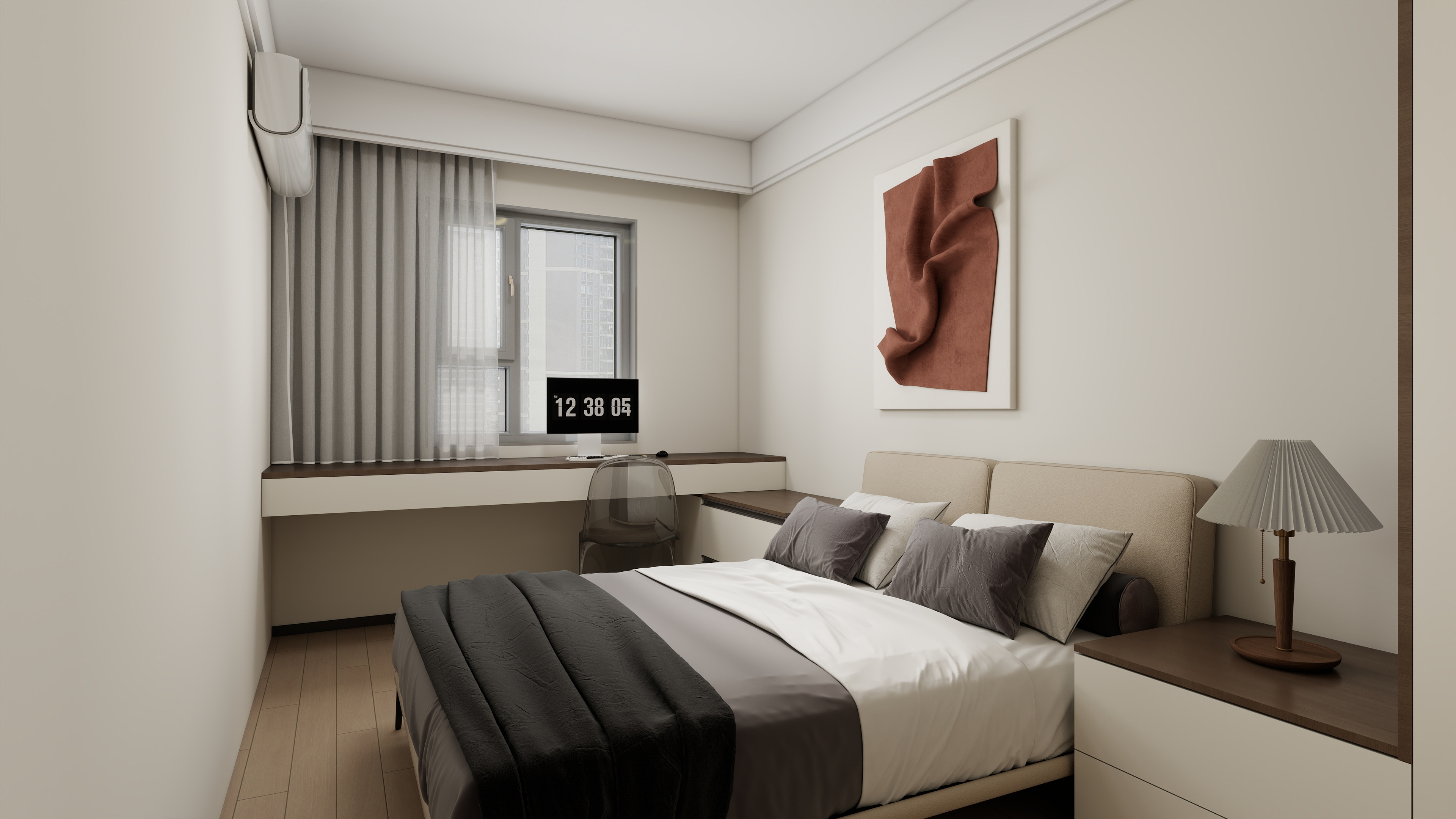 全案设计丨MaBert-现代中式装修效果图