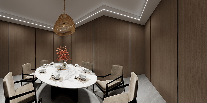 张设计l-青篁餐饮店-装修设计方案