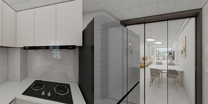 颜无敌cc-龙华阁12-301-装修设计方案