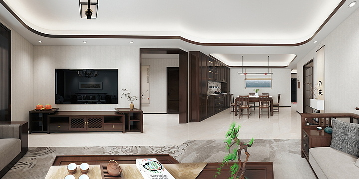 冀川空间-希森花园----2-1503-副本-副本-装修设计方案