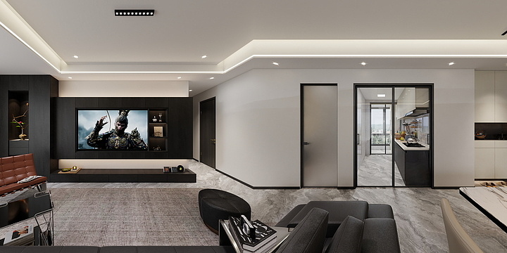 效果图展示L-2.23银河系悦书香王小燕到店-装修设计方案