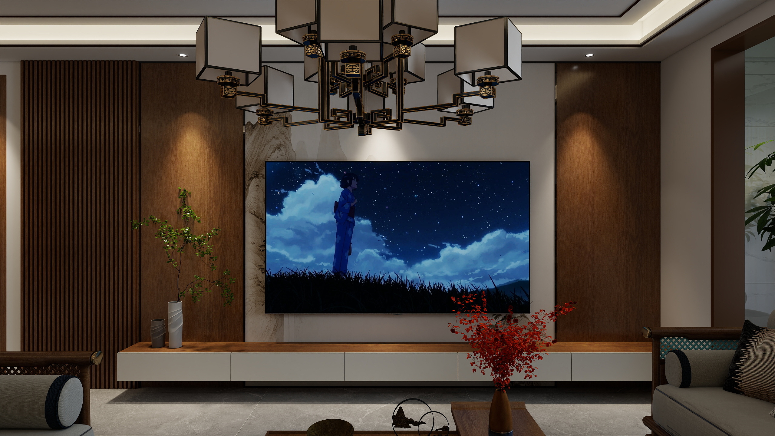 设计师玉京子-新中式装修效果图