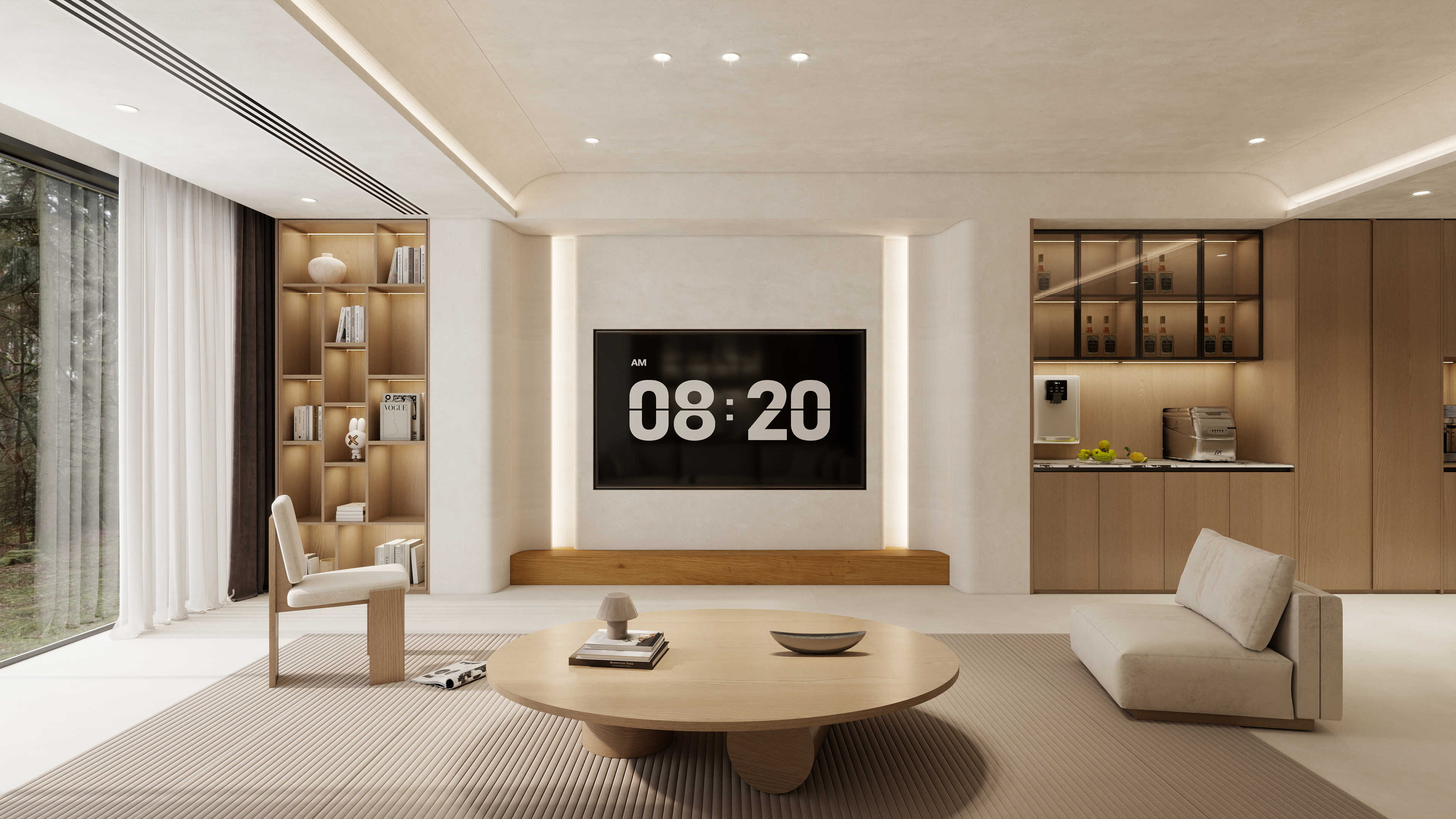 孙有权-『2025-3』87平丨中古侘寂风别墅装修效果图