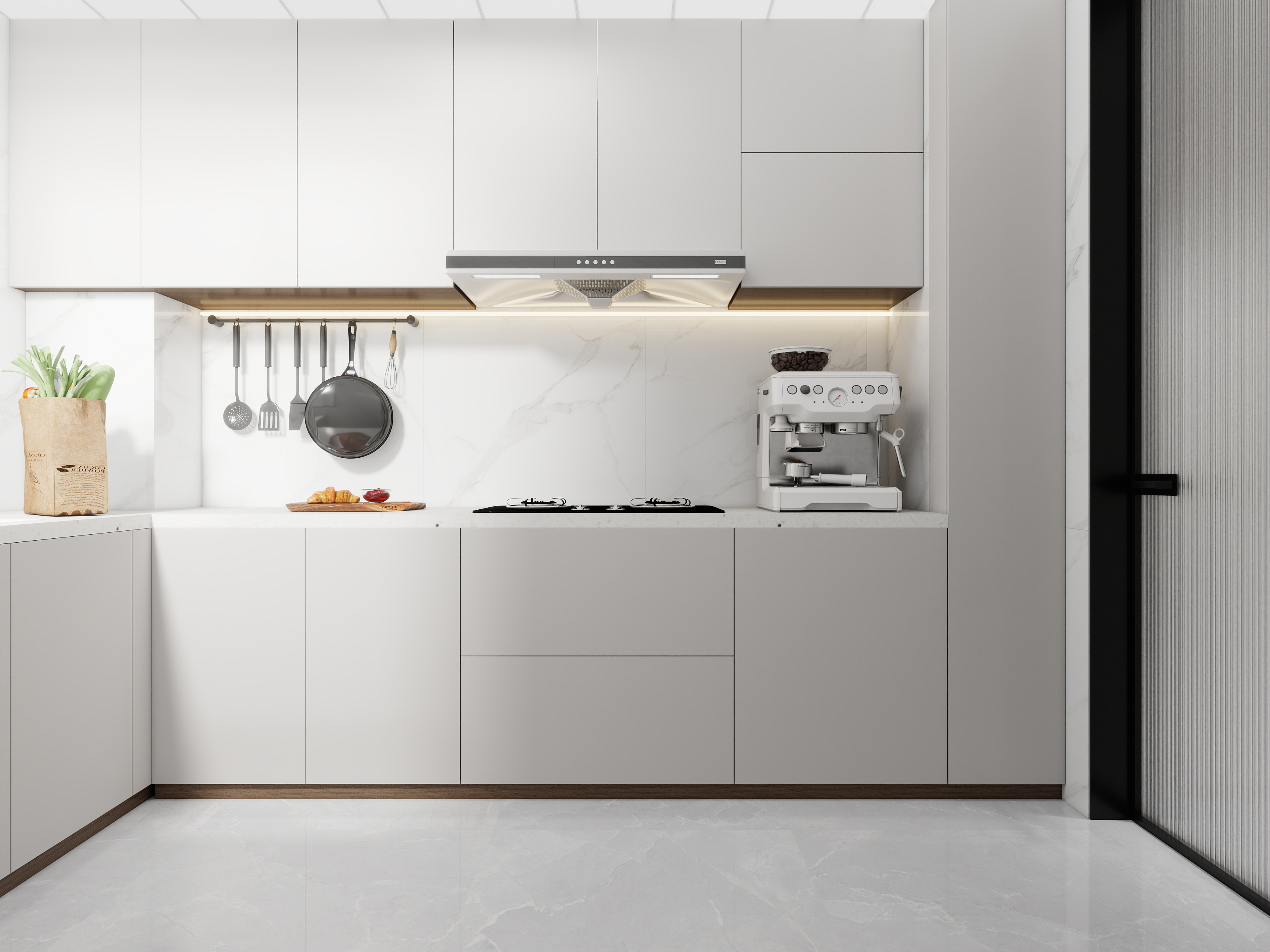 李林-港式61㎡2室装修效果图