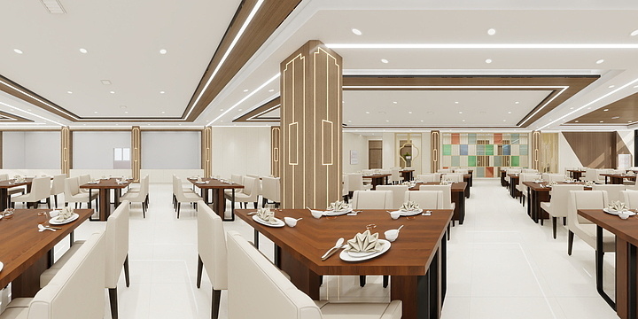 大格局装饰设计-县医院餐厅-01-装修设计方案