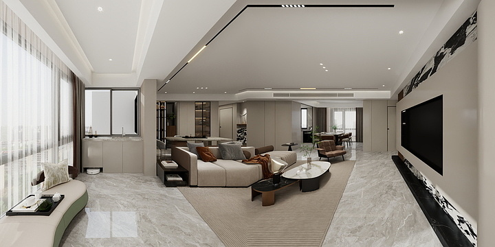 香格装饰-佳佳-杨工-「意式」文澜府176方-装修设计方案