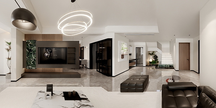 IUH--南郡-意式轻奢-装修设计方案