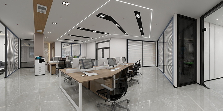 南昌盛福-设计师-万丽华-姜姐办公场所-装修设计方案