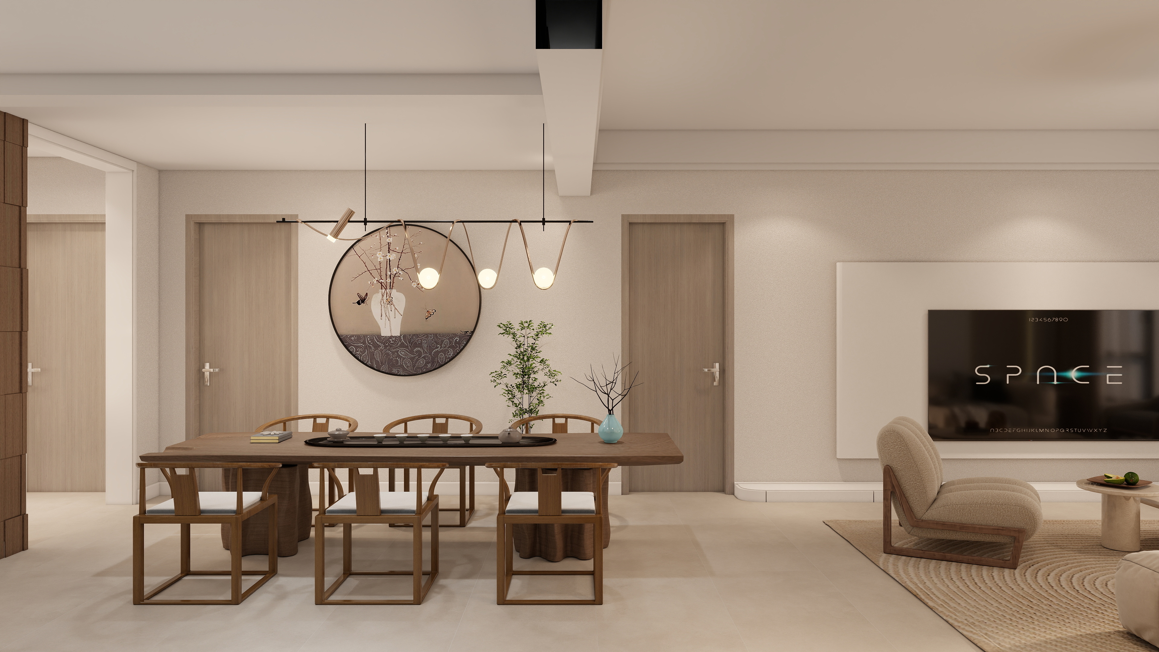 罗卓NddB-实力壹方城8栋2701-装修设计方案