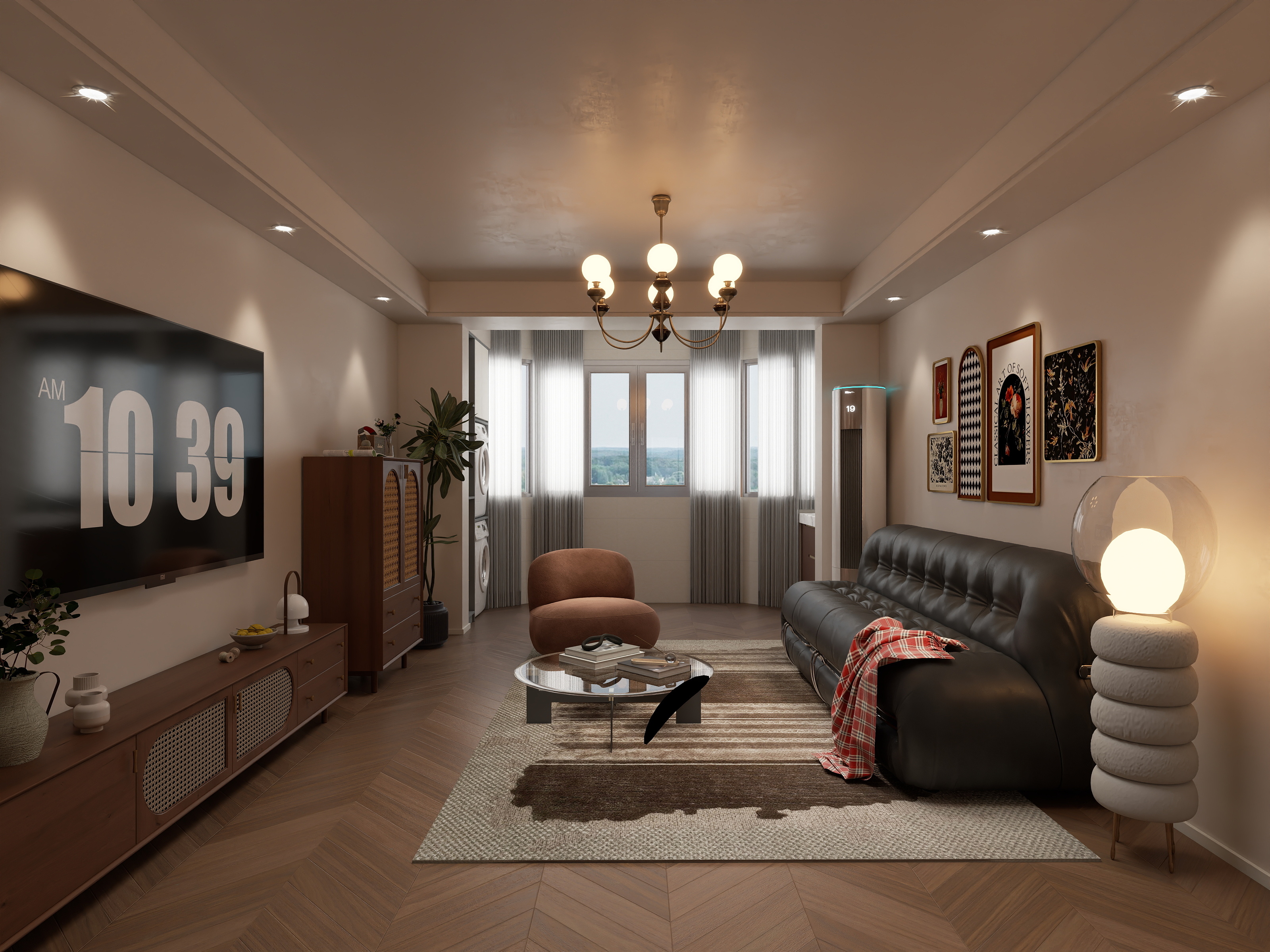 百合花公寓2栋301-装修设计方案