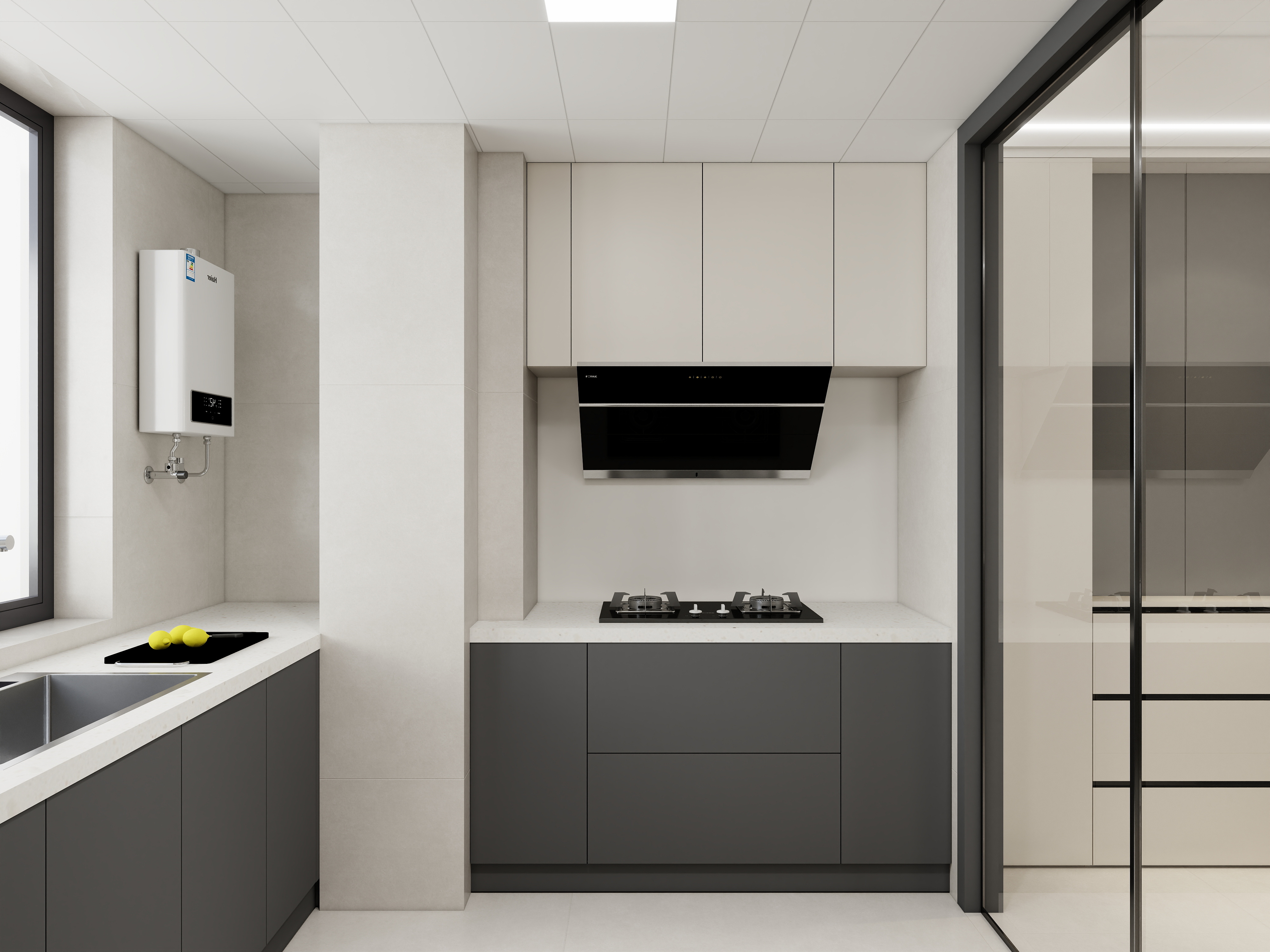 徐景棋-现代简约126㎡4室装修效果图