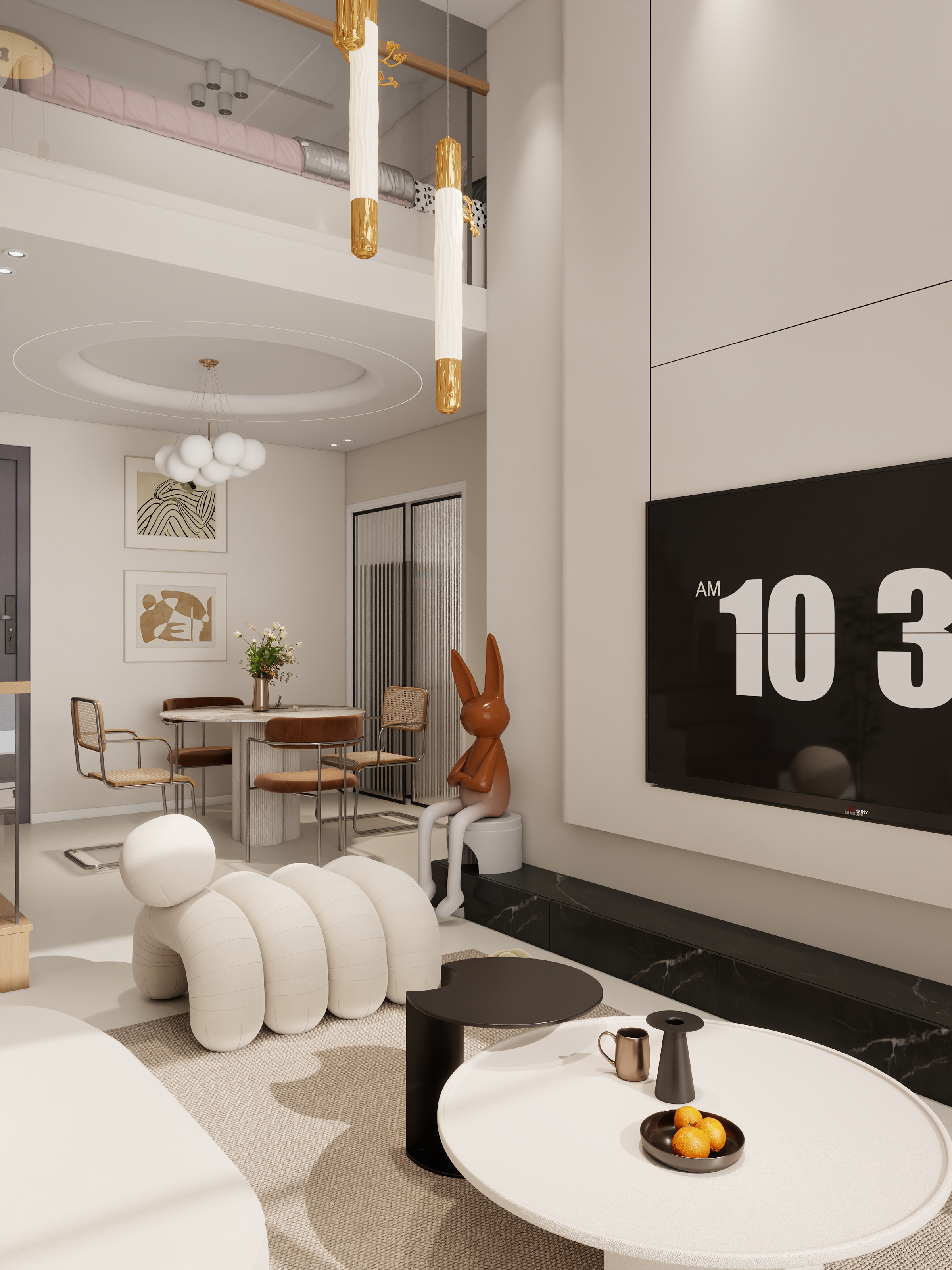 吴心忧-捷南豪苑复式楼-装修设计方案