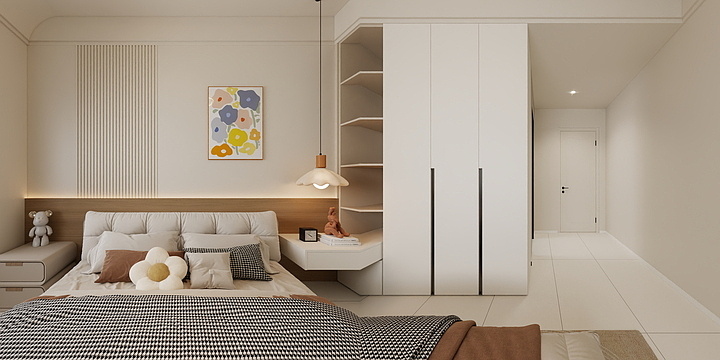 简薇设计-城南华府三期5栋1204-装修设计方案