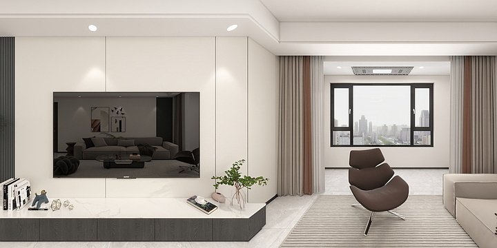 Anju设计-现代简约风案例-装修设计方案