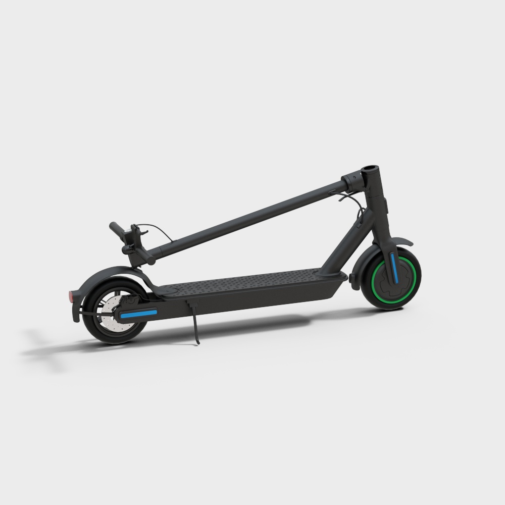 电动滑板车3D模型